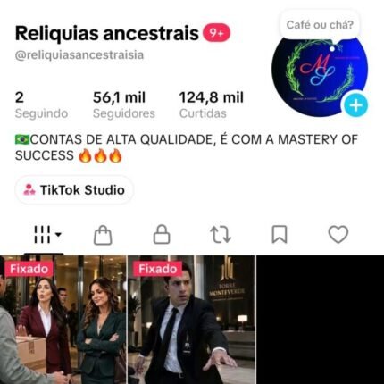 TIK TOK SHOP✅️SEM DOCUMENTOS ✅️56K DE SEGUIDORES🔥