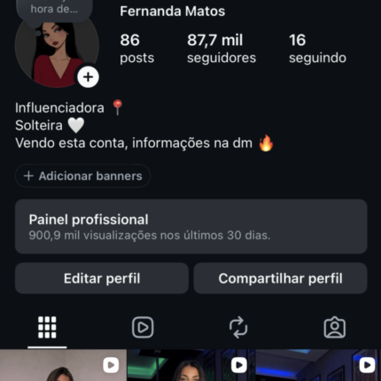 CONTA INSTAGRAM MUITO BARATA 87k BOA PRA HOT