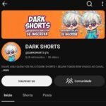 Canal do YouTube não monetizado com mais de 8 mil inscritos
