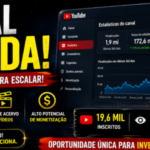 🚀 CANAL MONETIZADO NO YOUTUBE À VENDA | 19,6 MIL INSCRITOS | ATIVO DIGITAL PRONTO PARA ESCALAR