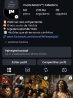 INSTAGRAM Inspira Mestre +200 mil seguidores- Motivação/ Engajamento altíssimo.. ultima vez que baixo o preço