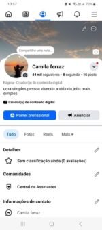 Pagina Facebook 44 MIL Seguidores