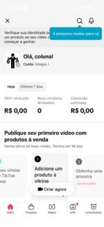 Conta TikTok Shop + Monetização | Recém Aprovada (Conta nova) | Sem documentos - Imagem 3