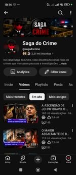 Canal YouTube Monetizado 2391 Inscritos ✅