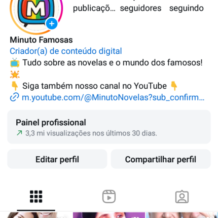 🔴 INSTAGRAM 30K | Mundo Dos Famosos | 💥 ALTO ENGAJAMENTO!