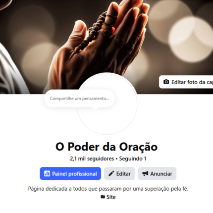 Página O Poder da Oração - 2,1k seguidores