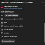 CANAL DO YOUTUBE À VENDA – WS REMIX OFICIAL - Imagem 4