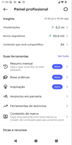 🚀CONTA DO INSTAGRAM ORGÂNICO (53.3 mil seguidores & 8 MILHÕES de viws em 30D) - Imagem 2