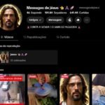 Promoção Conta Tiktok 101,800 Mil Seguidores engajado e nicho viral religião em francês
