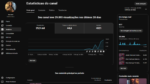CANAL YOUTUBE DISPONÍVEL ️ Canal 877 Inscritos 🚀🌱 | Crescimento 100% orgânico (ESP) Engajamento 29 MIL (28D) - Imagem 3