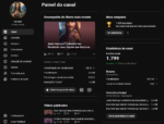 CANAL YOUTUBE DISPONÍVEL ️ Canal 1.799 Inscritos 🚀🌱 | Crescimento 100% orgânico (ESP) Engajamento 49 MIL (28D) - Imagem 2