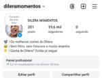 🚀CONTA DO INSTAGRAM ORGÂNICO (19,6 mil seguidores & 6,3 MILHÕES de viws em 30D)