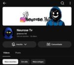 Canal Youtube Dark com 3600 Inscritos Monetizado