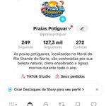Tiktok Praias Potiguar com 127 Mil Seguidores