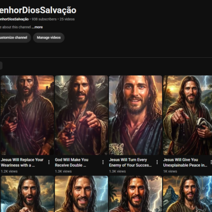 CANAL YOUTUBE DISPONÍVEL Canal 920 Inscritos 🚀🌱 | Crescimento 100% orgânico (ESP) Engajamento 19 MIL (28D)