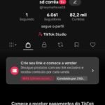 CONTA DO TIKTOK COM SHOP ATIVO +6K SEGUIDORES +82K CURTIDAS (ENGAJAMENTO REAL)