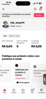 CONTA DO TIKTOK COM SHOP ATIVO +4,6K SEGUIDORES +LIVES ATIVAS (ENGAJAMENTO REAL) - Imagem 2