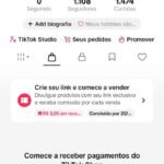 CONTA DO TIKTOK COM SHOP ATIVO +1,1K SEGUIDORES, LIVES ATIVAS (ENGAJAMENTO REAL)