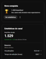 Canal Top de Games Roblox em crescimento 1510 inscritos pode ser monetizado - Imagem 4