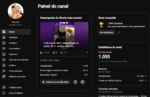 Canal Top de Games Roblox em crescimento com 1050 inscritos