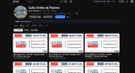 Canal Youtube com 137 mil inscritos