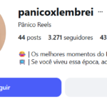 Conta Instagram 3.343 seguidores