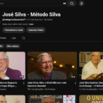Canal Método Silva (Sobre Mente Humana) com +6mil inscritos - Monetizado