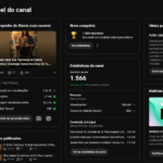 CANAL YOUTUBE DISPONÍVEL ️ Canal 1,500 Mil Inscritos 🚀🌱 | Crescimento 100% orgânico (esp) ENGAJAMENTO 34MIL (28D)