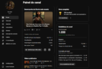 CANAL YOUTUBE DISPONÍVEL ️ LIVE ATIVO Canal 1.203 Mil Inscritos 🚀🌱 | Crescimento 100% orgânico (ESP) Engajamento 25 MIL (28D) - Imagem 2