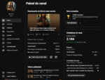 CANAL YOUTUBE DISPONÍVEL ️ Canal 2.100 Inscritos 🚀🌱 | Crescimento 100% orgânico (ESP) Engajamento 31 MIL (28D) - Imagem 3