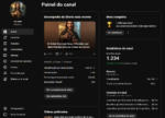 CANAL YOUTUBE DISPONÍVEL ️ Canal 1.203 Mil Inscritos 🚀🌱 | Crescimento 100% orgânico (PT/BR) Engajamento 25 MIL (28D) - Imagem 2