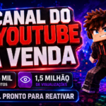 Canal youtube com 58,6 Mil Inscritos e 1,5 Milhão de Visualizações