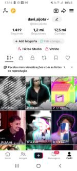Tiktok edits de memes com 1 milhão e 200 mil seguidores