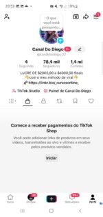Conta TikTok com 70 mil seguidores - Imagem 2