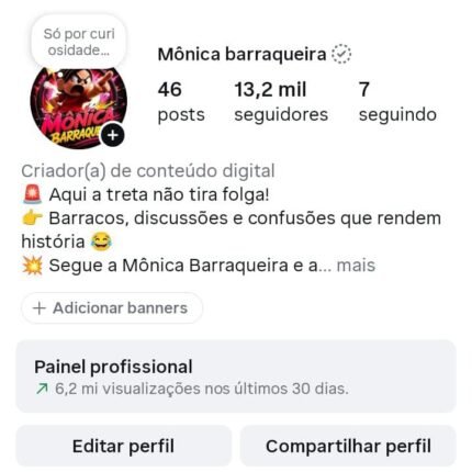 🔴CONTA INSTAGRAM 🔴 13 mil seguidores Reais ! ✅ 6 milhões de Views 30D ! ✅ Engajamento Altíssimo!