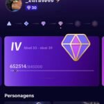 Conta nível 30 de presenteador