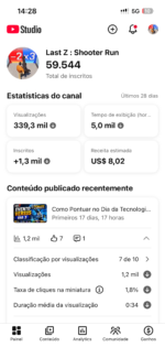 Canal monetizado com 59 mil inscritos - Imagem 6