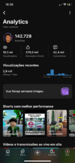 CANAL YOUTUBE NÃO MONETIZADO 140K DE INSCRITOS - Imagem 2