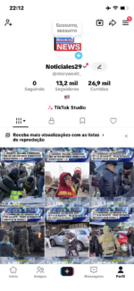 Conta TikTok