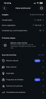 [PRA VENDER LOGO] CONTA INSTA +40K DE SEGUIDORES E 1.3M VIEWS EM 30 DIAS 📊 - Imagem 2