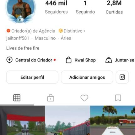 Vender conta Kwai com 447k monetizada