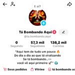 TIKTOK MONETIZADO COM MAIS DE 57 MIL SEGUIDORES