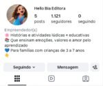 Instagram com 1100 seguidores orgânicos brasileiros - Imagem 2