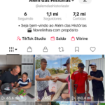 TikTok 1.1 Milhão, zero restrição: Monetizado e com tik shope, valor promocional de 25k por apenas 9997
