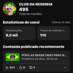 👉Canal com 495 Inscritos Viral com Live Liberada🔥 Vídeos Longos