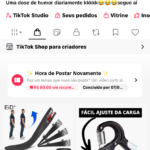 👉CONTA DO TIKTOK COM SHOP ATIVO +23,8K SEGUIDORES, +MONETIZAÇÃO POR VIEW😮‍💨🤌(ENGAJAMENTO REAL)