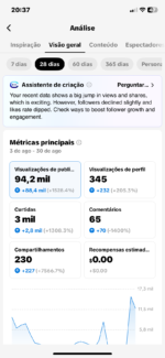 👉CONTA DO TIKTOK COM SHOP ATIVO +23,8K SEGUIDORES, +MONETIZAÇÃO POR VIEW😮‍💨🤌(ENGAJAMENTO REAL) - Imagem 2