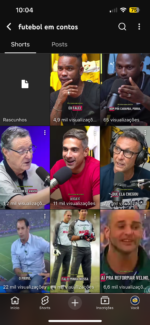 Canal do YouTube Shorts • 3.278 Inscritos • Nicho Futebol - Imagem 2