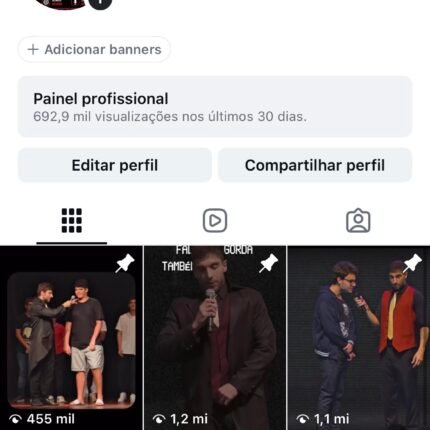 Instagram 6K engajada de humor