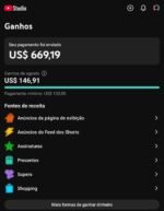 Canal gringo Monetizado 957 mil inscritos – Quase placa de 1 milhão - Imagem 6
